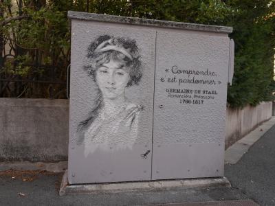 Portrait de Germaine de Stael réalisé par Calamardos87 © Ville de La Madeleine
