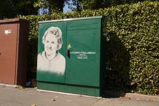 Portrait de Lucienne d'Hallendre réalisé par Calamardos87 © Ville de La Madeleine